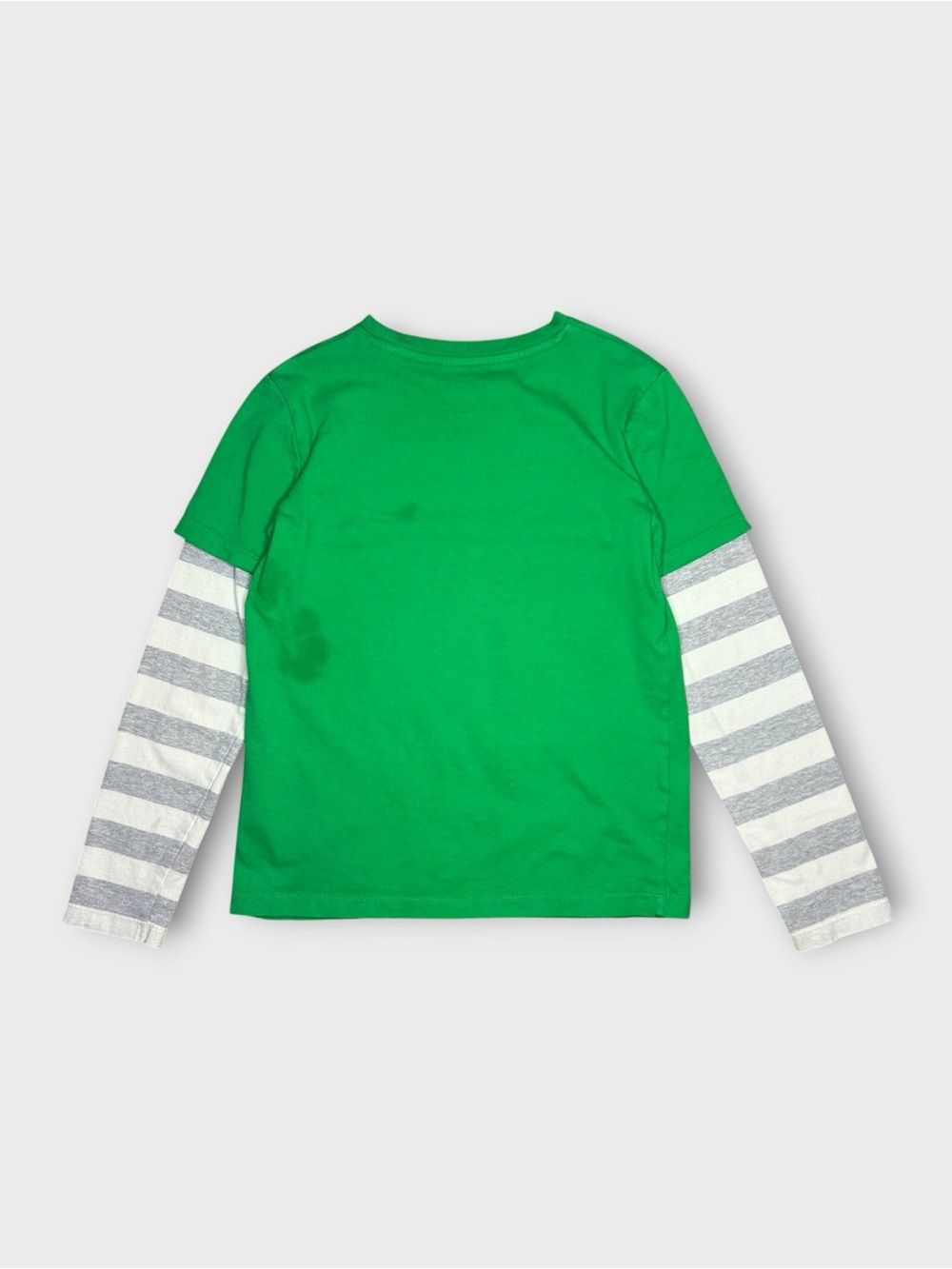Mini Boden Dachshund Dog Four Leaf Clover Applique Long Sleeve Green Shirt - Picture 4 of 5